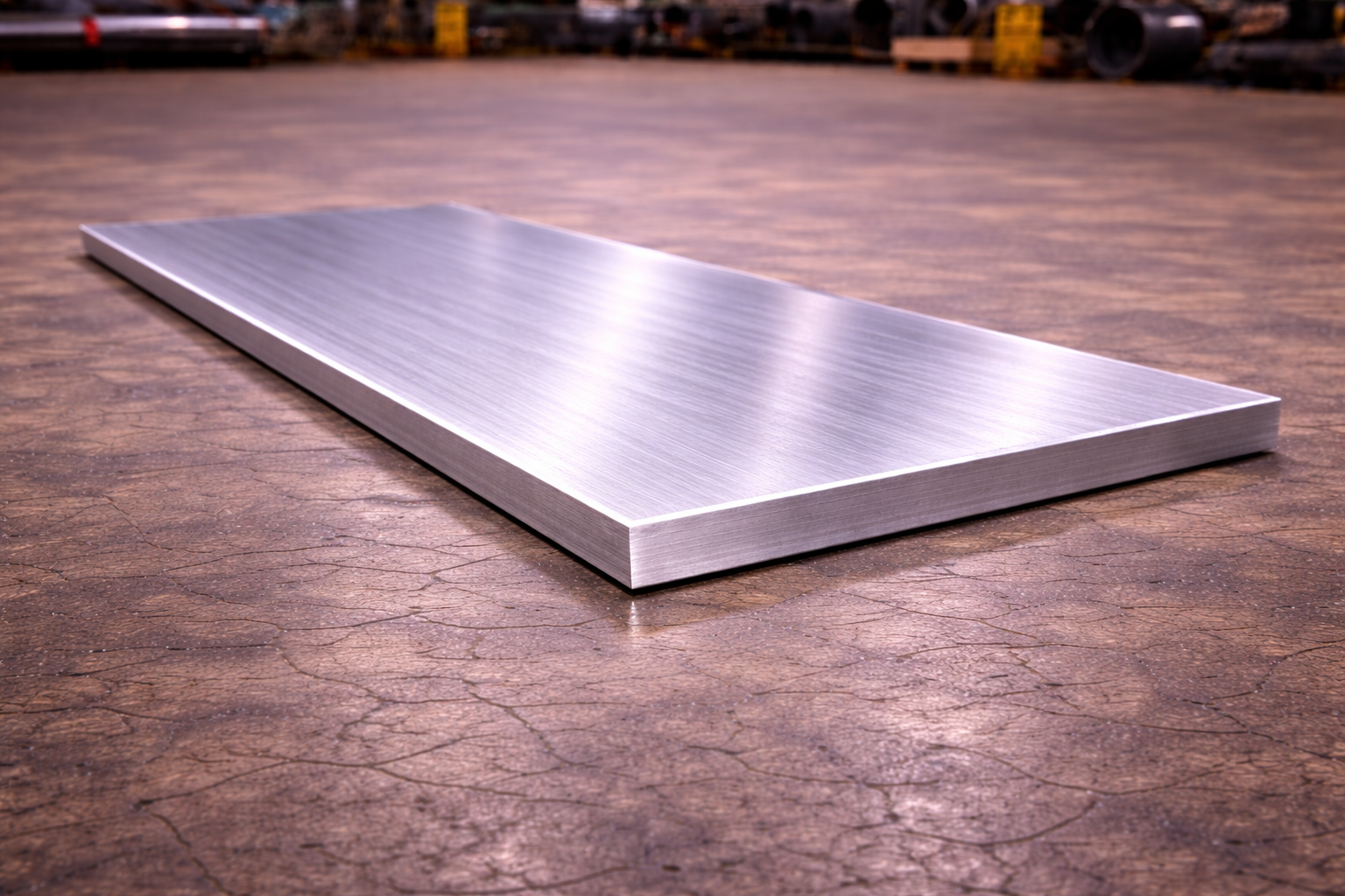 Aluminum Flat Bar 6"