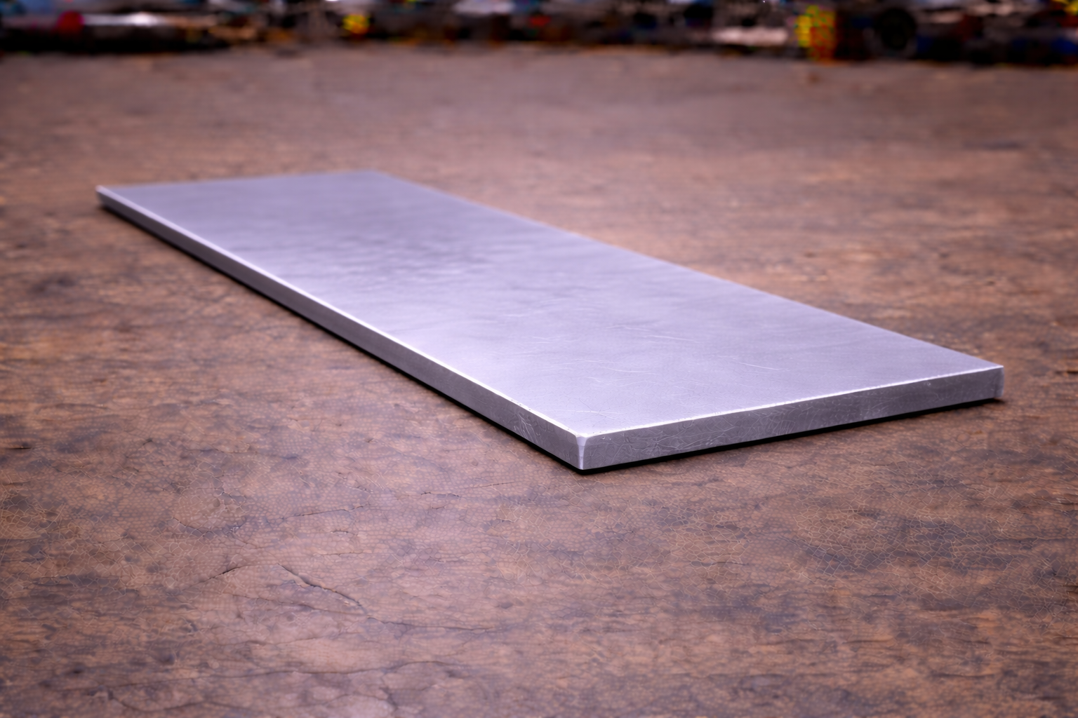 4" Steel flat