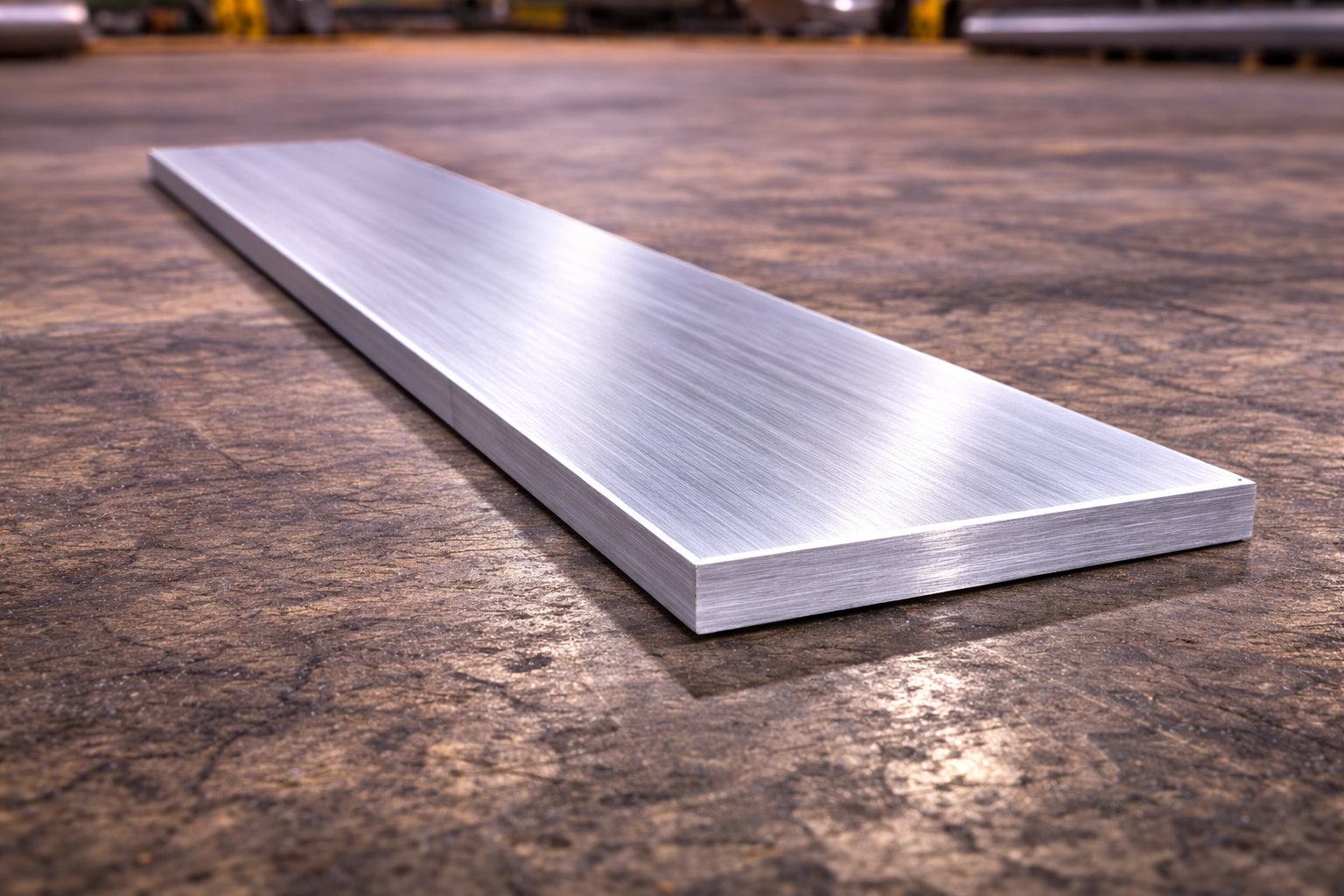 Aluminum Flat Bar 4"